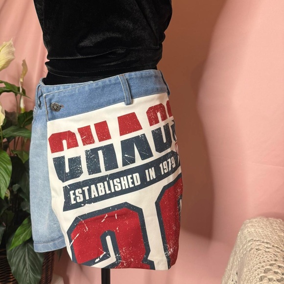 Peace + Chaos Mini Skirt Small - Picture 2 of 5